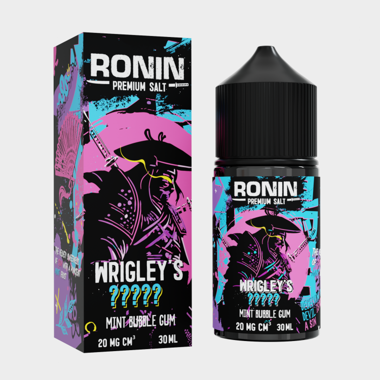 Жидкость Ronin Premium Salt - Wrigleys ??? 30 мл (20 мг)