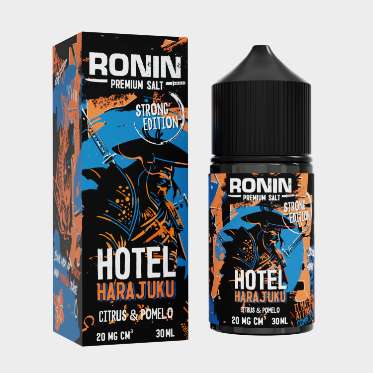 Жидкость Ronin Premium Hard Ultra Salt - Hotel Harajuku 30 мл (20 Ultra)