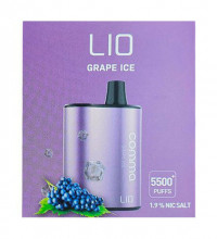 Одноразовая электронная сигарета LIO Comma 5500 - Grape Ice (Виноград Лед)