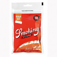 Фильтры для самокруток Smoking Regular Classic 8мм (100 шт)