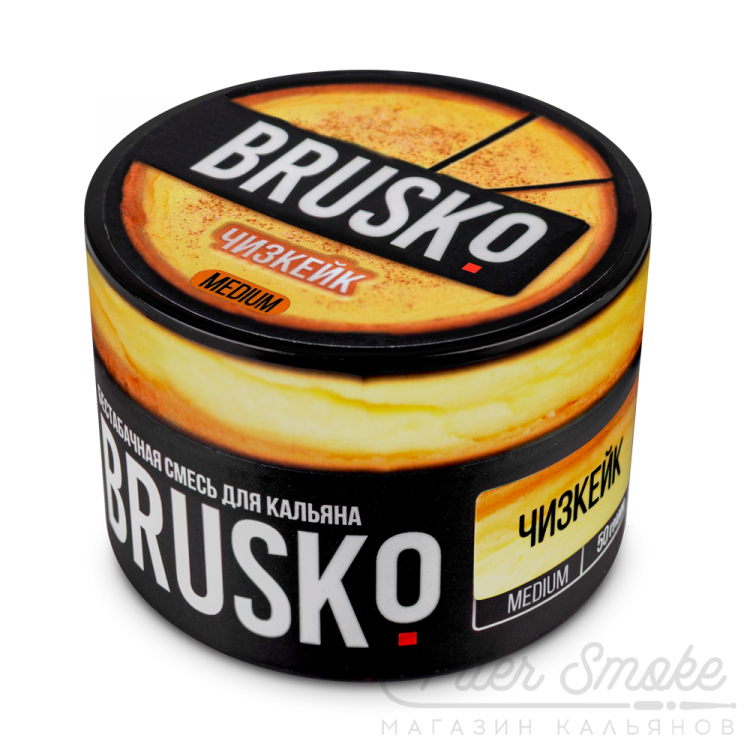 Бестабачная смесь BRUSKO Medium - Чизкейк 50 гр