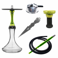 Кальян Alpha Hookah Model X Lime в полной комплектации арт. Online