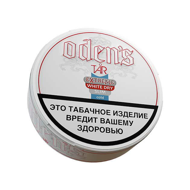 Жевательный табак ODEN`S WHITE DRY SLIM