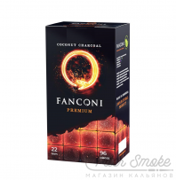 Уголь для кальяна Fanconi 96 шт (22 мм)