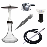 Кальян Alpha Hookah Model X White Cosmo в полной комплектации арт. Online