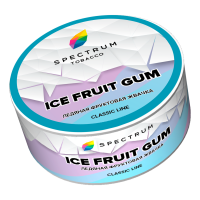 Табак Spectrum - Ice Fruit Gum (Ледяная Жвачка) 25 гр